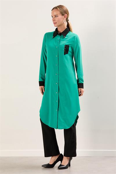 X10285 Aguaje Tunik / YEŞİL