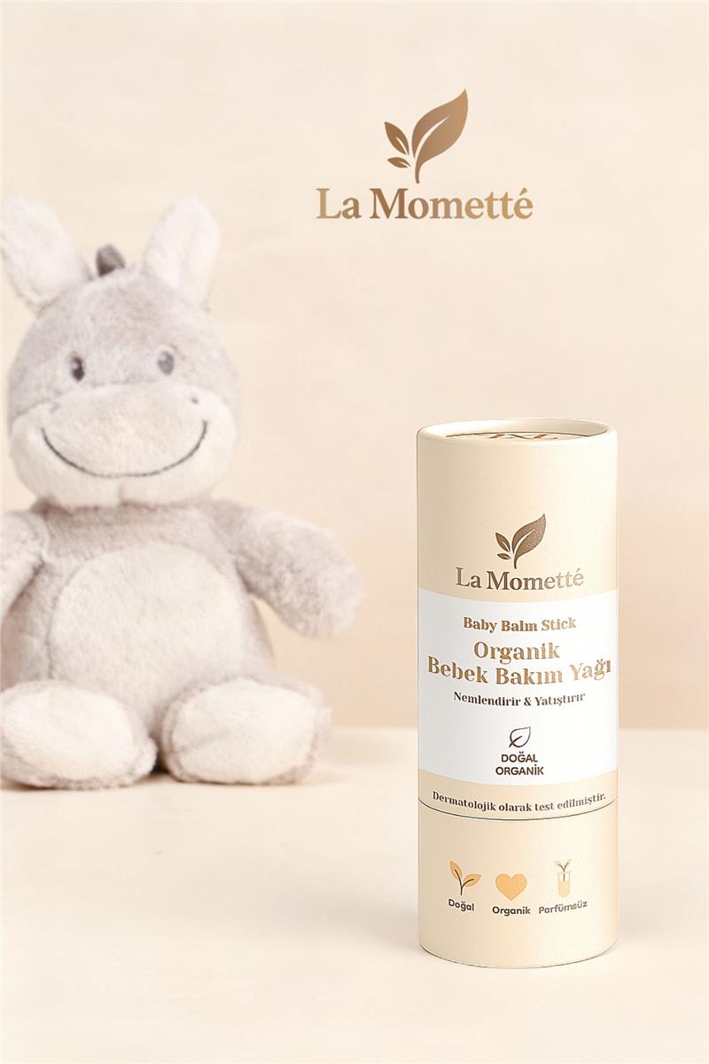 La Momette Organik Bebek Bakım Yağı Stick - 25 gr