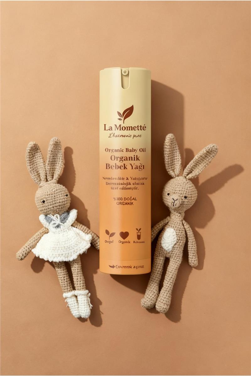La Momette Organik Bebek Yağı -50 ml 