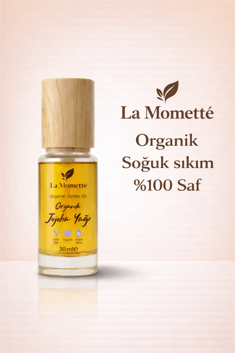 La Momette Organik Jojobo Yağı - 50 ml 