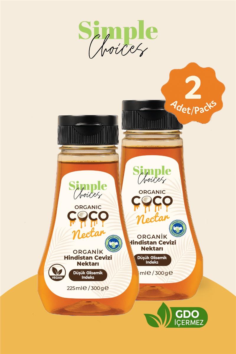 Simple Choices Organik Hindistan Cevizi Nektarı 225 ml - 2li 