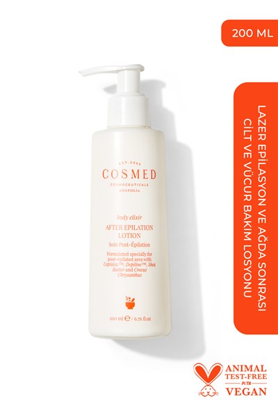 Body Elixir After Epilation Lotion-lazer Epilasyon Ve Ağda Sonrası Cilt Ve Vücut Bakım Losyonu 200ml