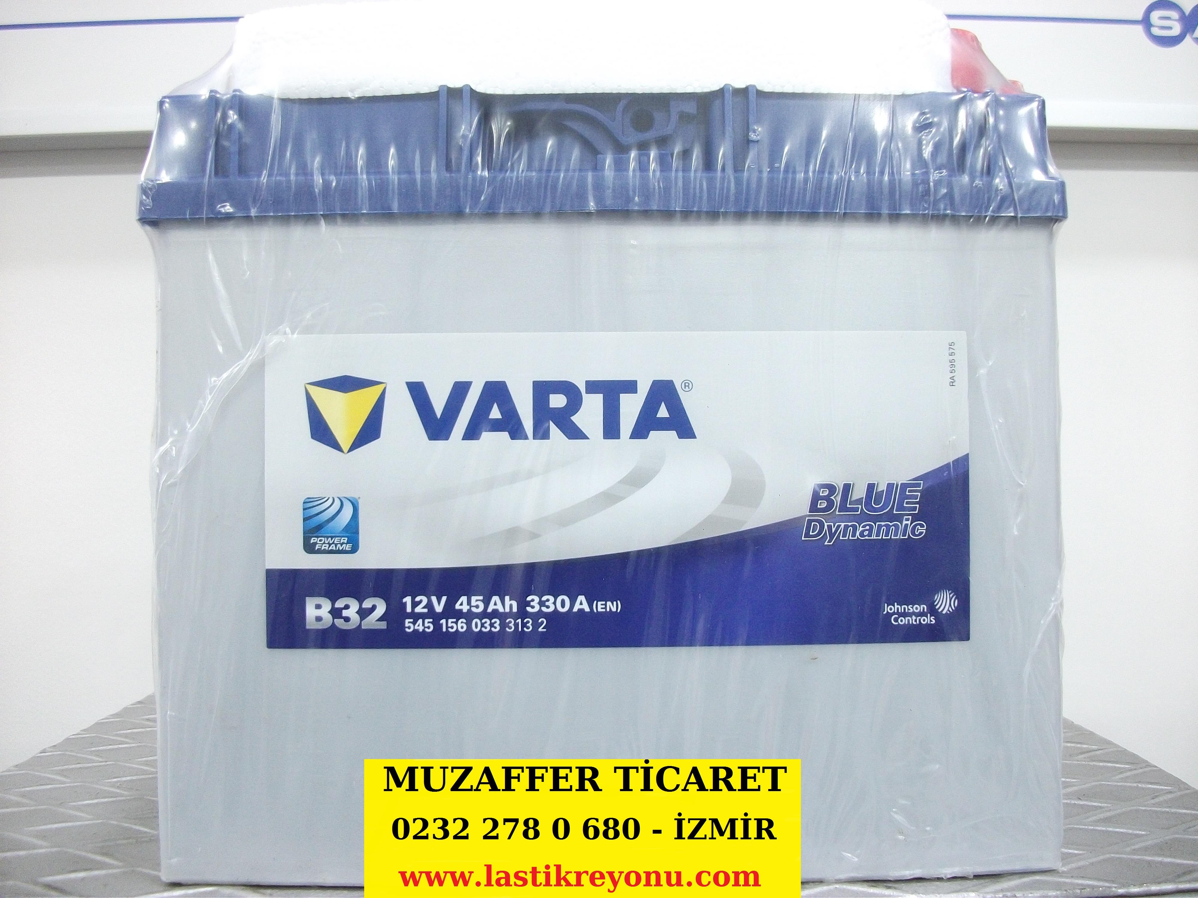 12V 45AH VARTA B32