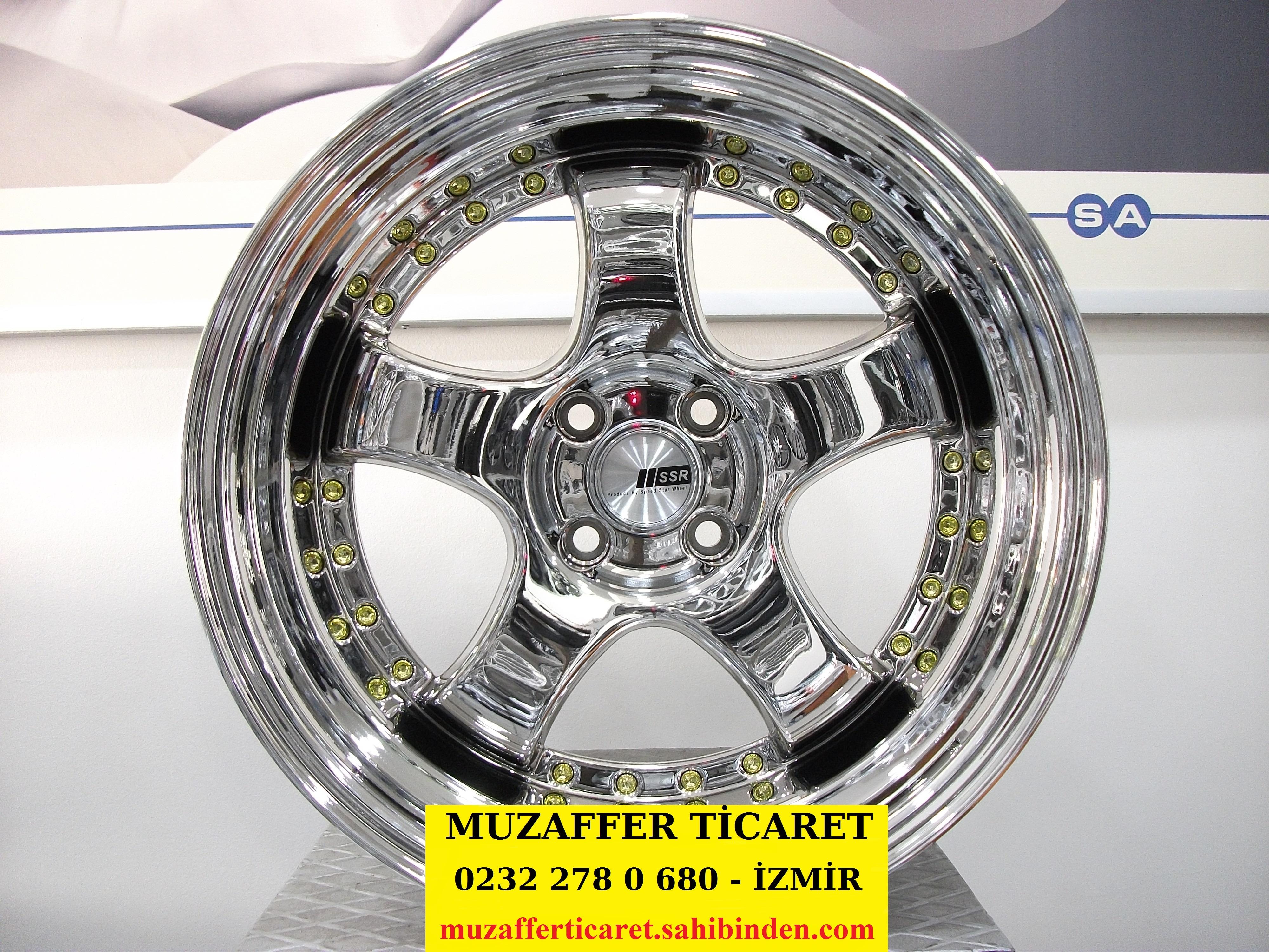 17 SSR CHROME 4X100 (Sarı Boncuk)