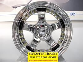 17 SSR CHROME 4X100 (Sarı Boncuk)