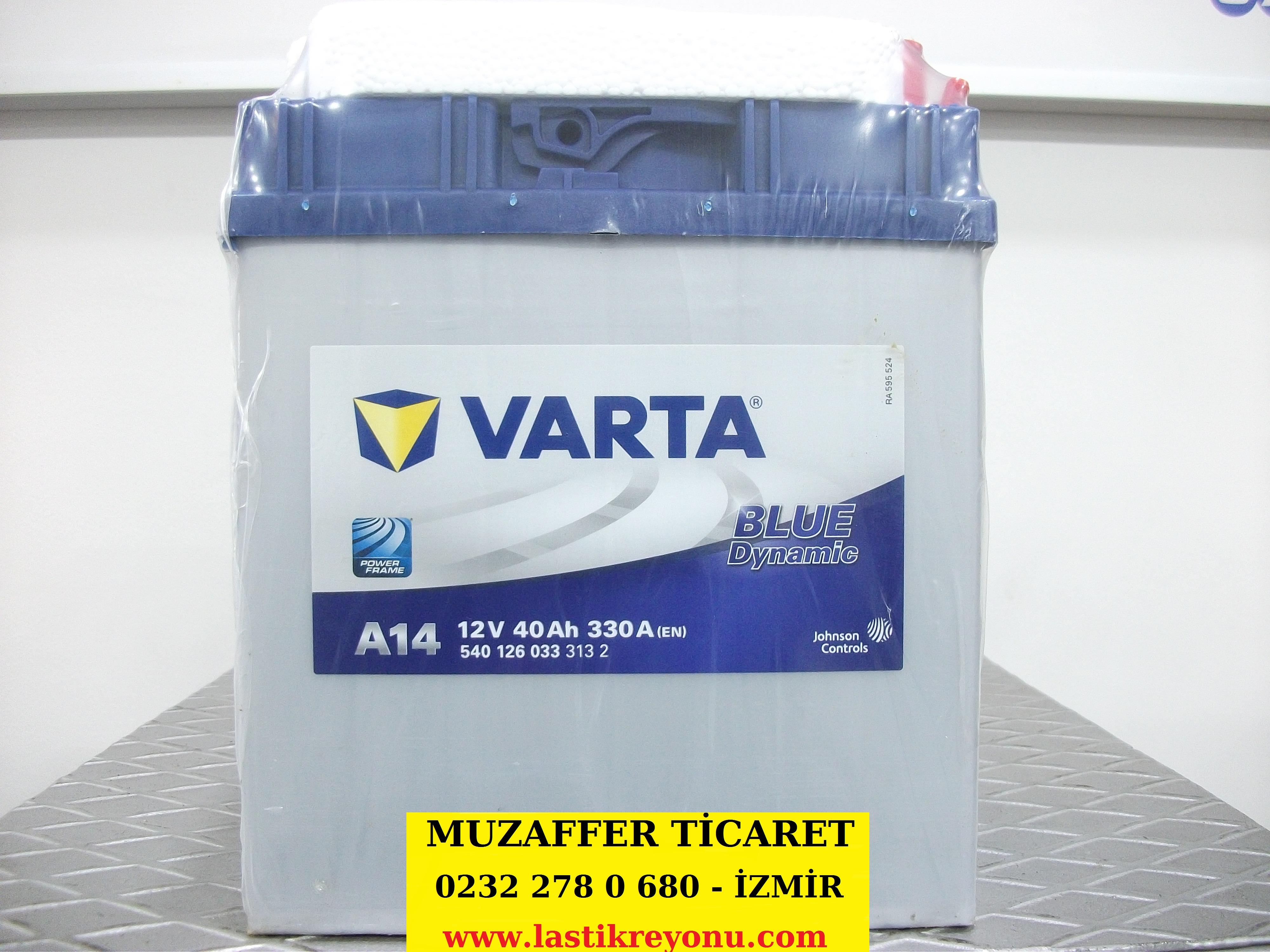 12V 40AH VARTA A14