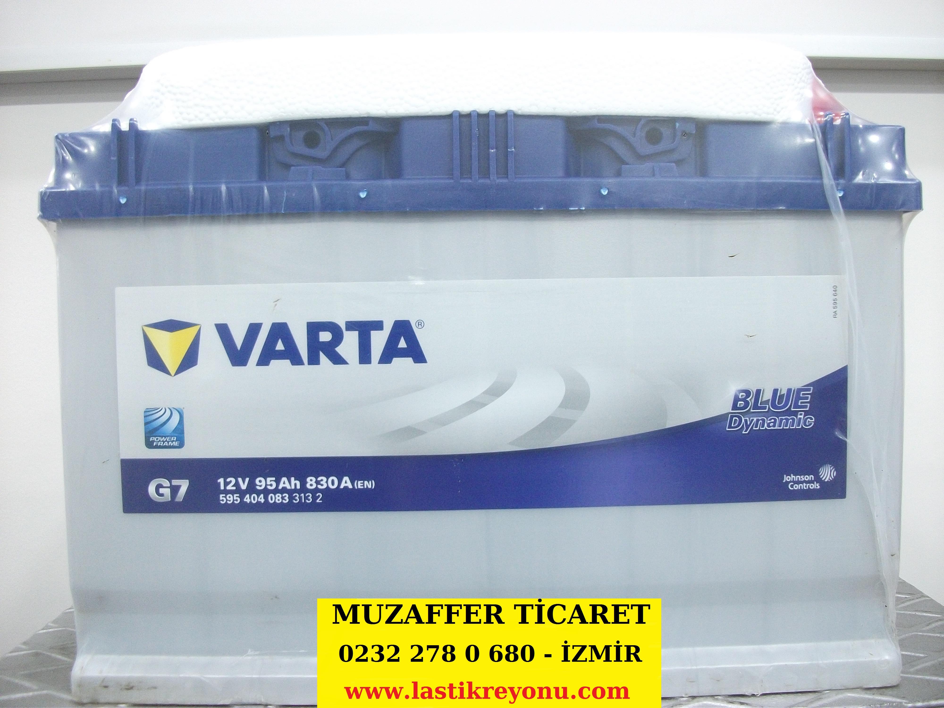12V 95AH VARTA G7