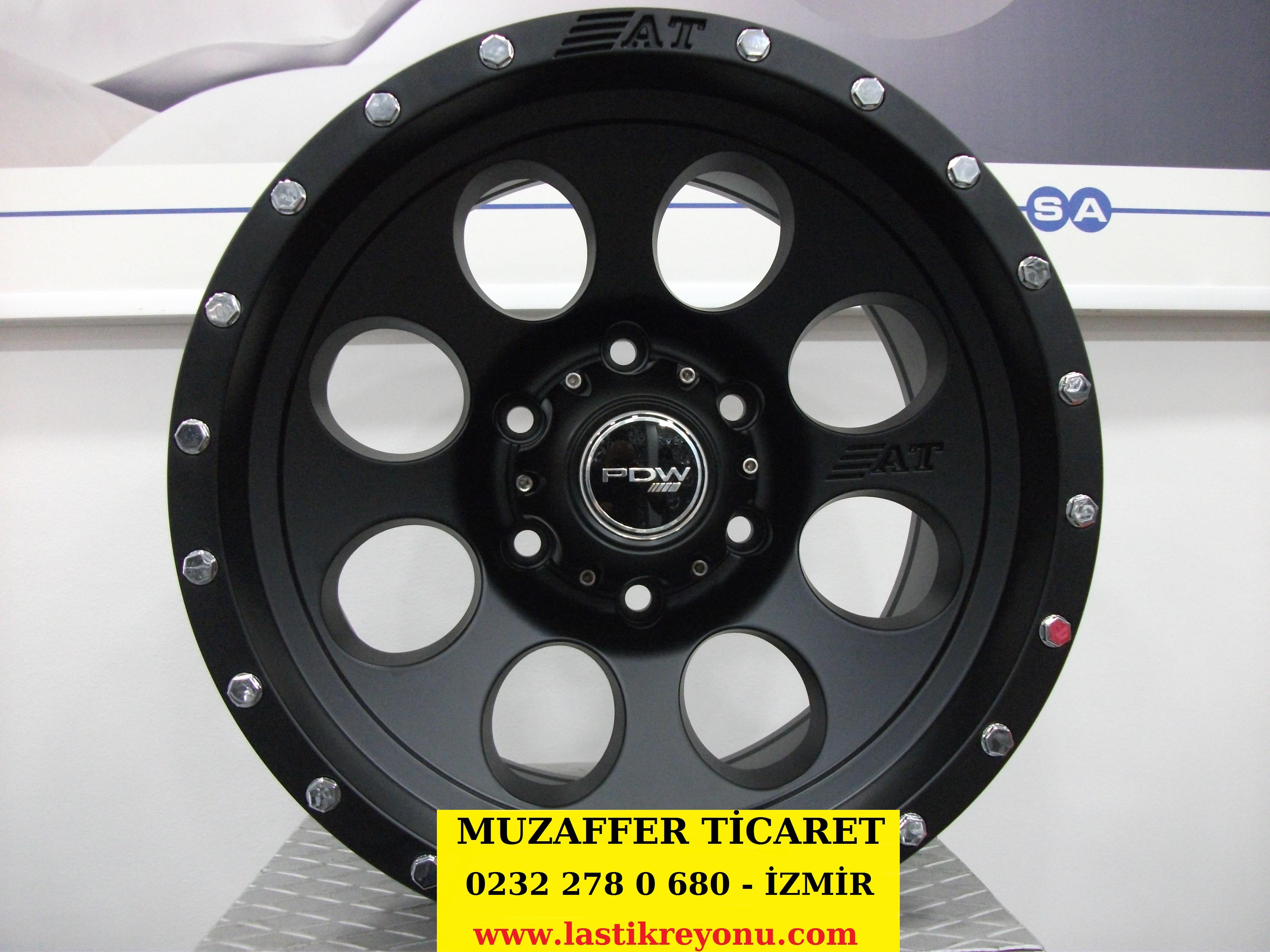 16'' 6X136.7 8.5X16 ET-15 BK5187
