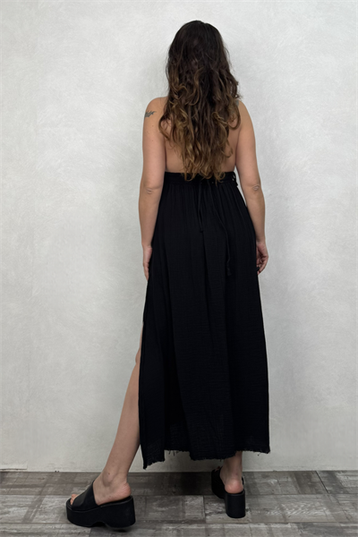 Blanca Babil Premium Elbise - Siyah