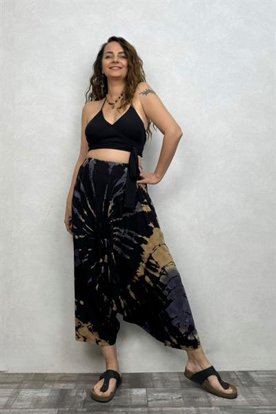 Batik Salaş Şalvar - Siyah