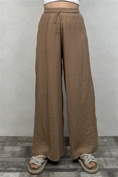 Benedit Müslin Pantolon Praline - Kahve