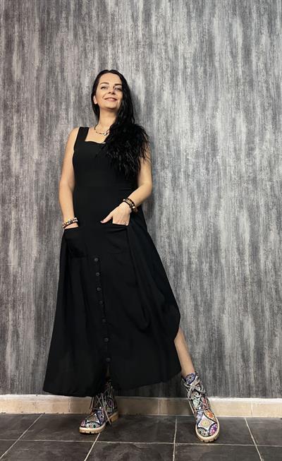 Bettsy Elbise - Siyah