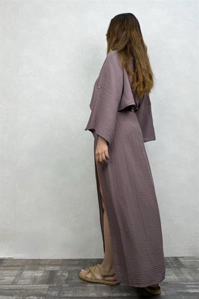 Bia Müslin Etek Twilight - Alacakaranlık Mor