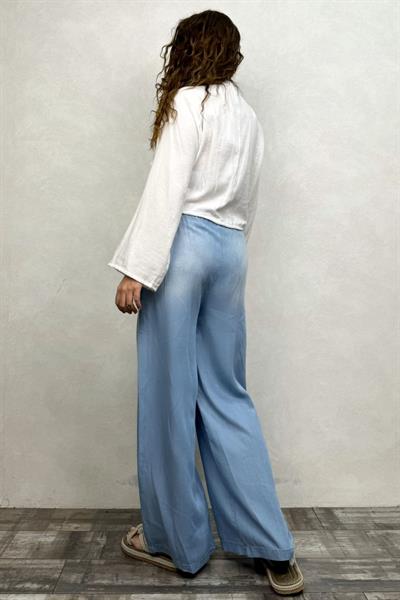 Blanca Tencel Pantolon - Mavi