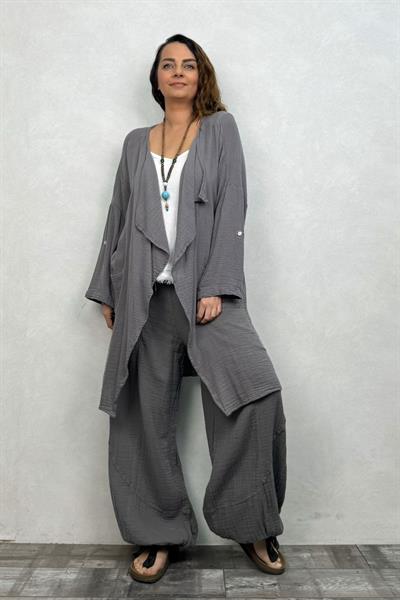 Freya Kaftan Nature Kaftan  Dark Grey - Antrasit