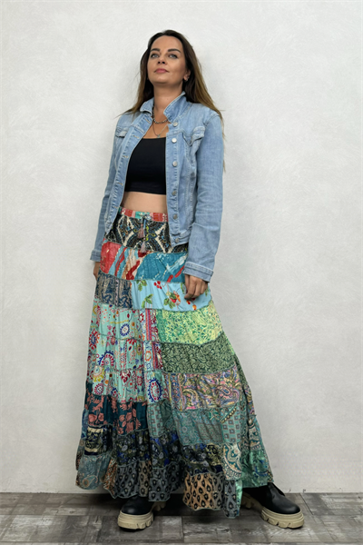 Gypsy Patch İpek Etek - Doce
