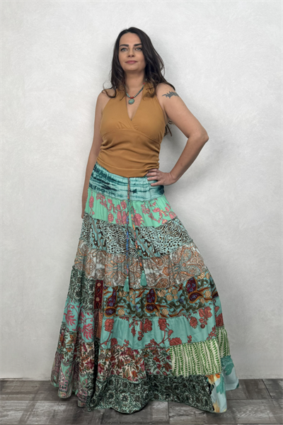 Gypsy Patch İpek Etek - Quince