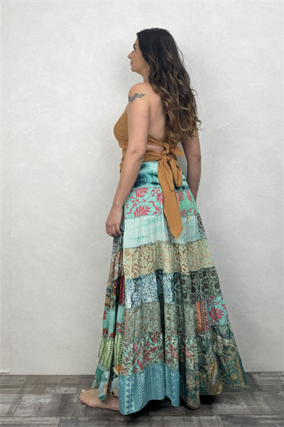 Gypsy Patch İpek Etek - Quince