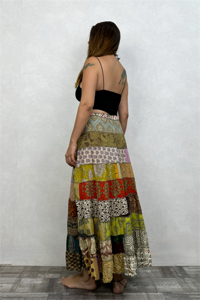 Gypsy Patch İpek Etek-Diez
