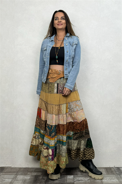 Gypsy Patch İpek Etek-Diez