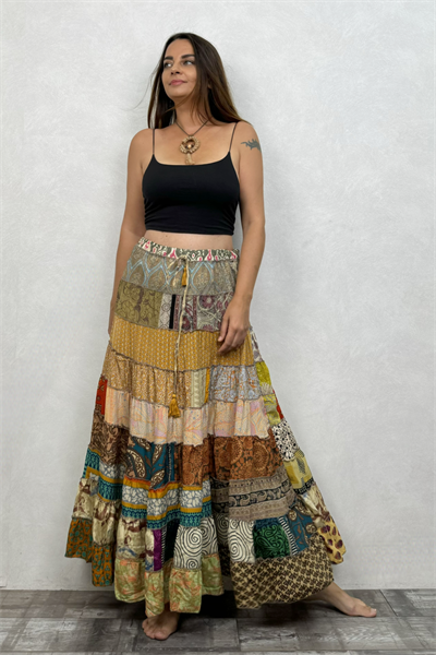 Gypsy Patch İpek Etek-Diez