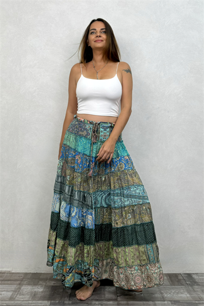 Gypsy Patch İpek Etek-Ocho