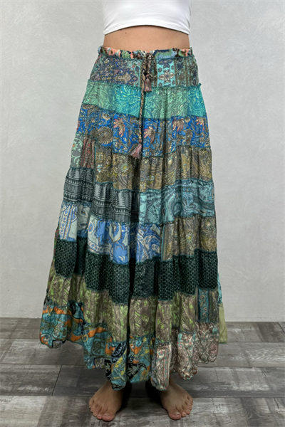 Gypsy Patch İpek Etek-Ocho