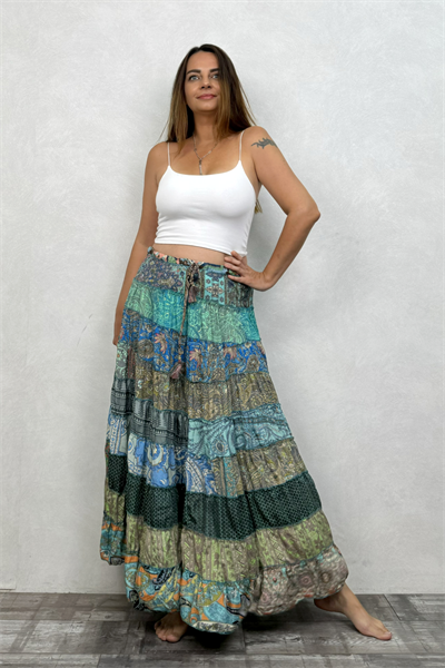 Gypsy Patch İpek Etek-Ocho