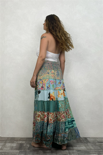 Gypsy Patch İpek Etek-Seis