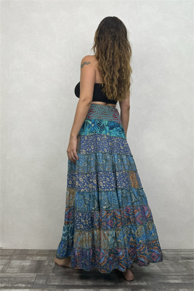 Gypsy Patch İpek Etek-Siete
