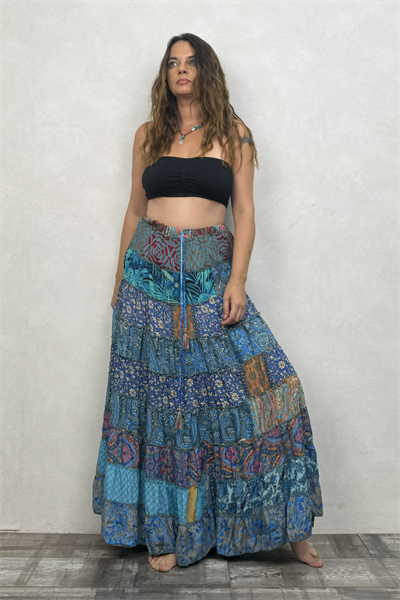 Gypsy Patch İpek Etek-Siete
