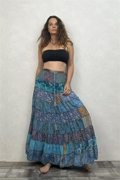 Gypsy Patch İpek Etek-Siete