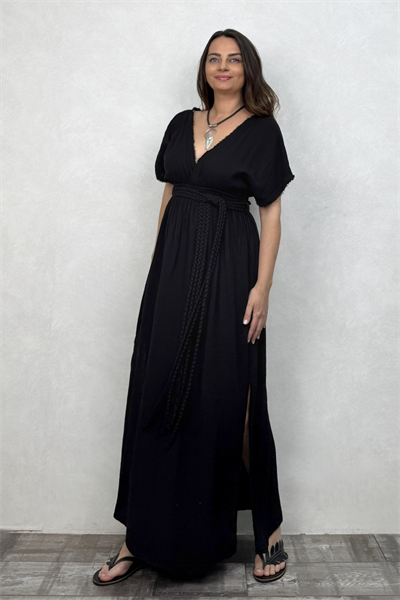 Blanca Helen Duo Elbise  - Siyah