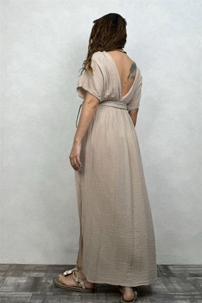 Blanca Helen Duo Elbise - Stone Taş Rengi