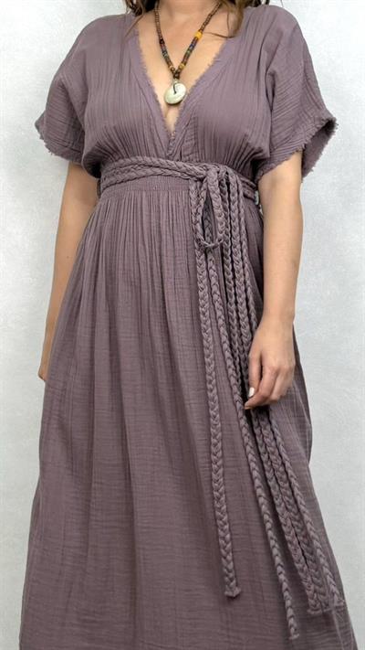 Blanca Helen Duo Elbise - Twilight Alacakaranlık Mor