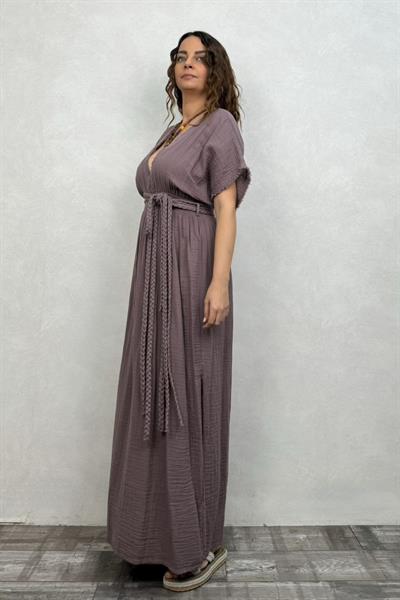 Blanca Helen Duo Elbise - Twilight Alacakaranlık Mor