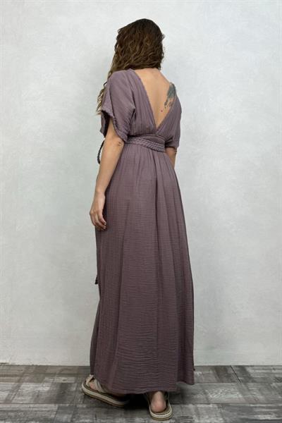 Blanca Helen Duo Elbise - Twilight Alacakaranlık Mor