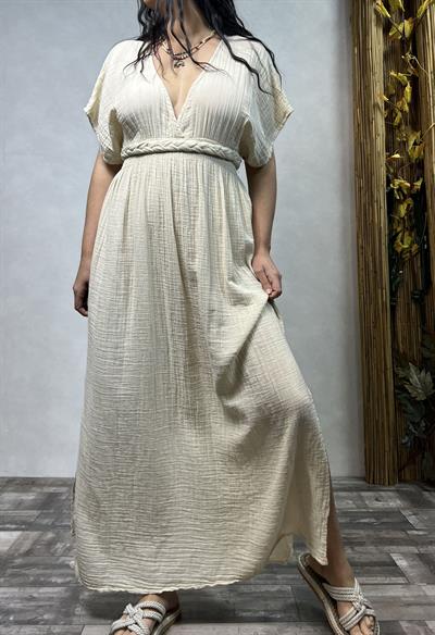 Helen Elbise Beige - Bej
