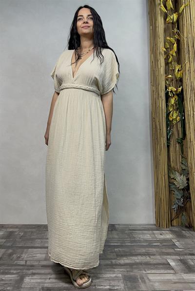 Helen Elbise Beige - Bej