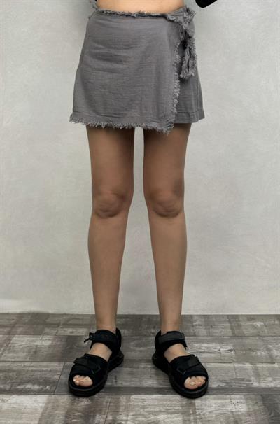 Hero Nature Şort Etek Dark Grey - Antrasit