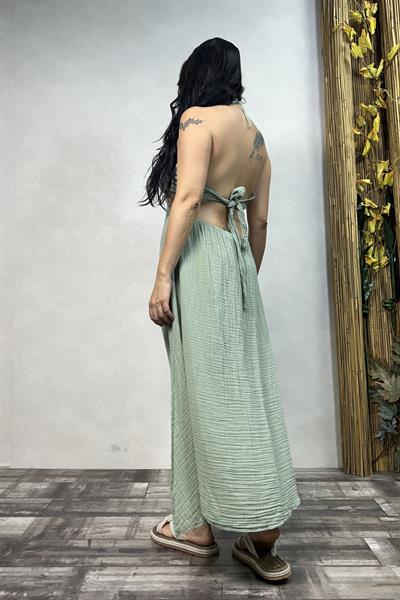 Blanca Imera Elbise Mint  - Yeşil
