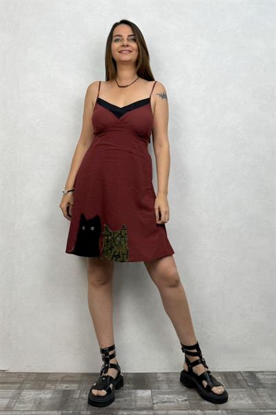 Kitty Elbise - Bordo