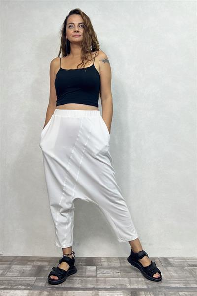 Lamante  Zoi Şalvar - Beyaz