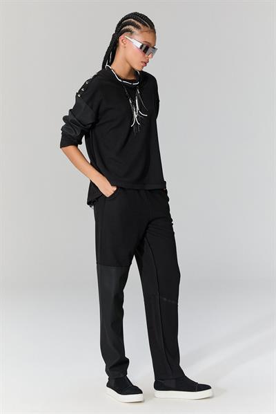 Lamante Holly Triko Pantolon - Siyah