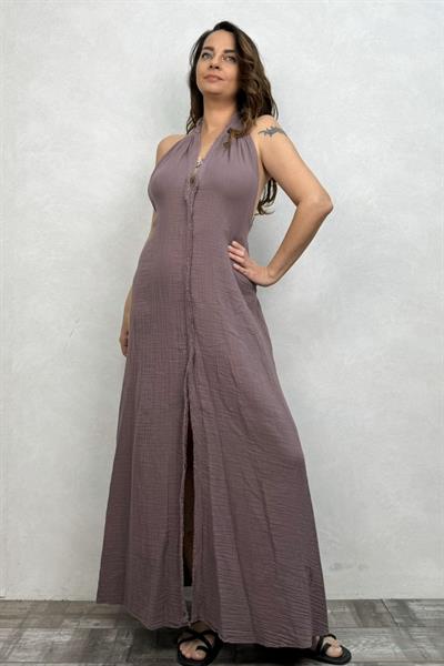 Blanca Lerna Elbise - Twilight Alacakaranlık Mor