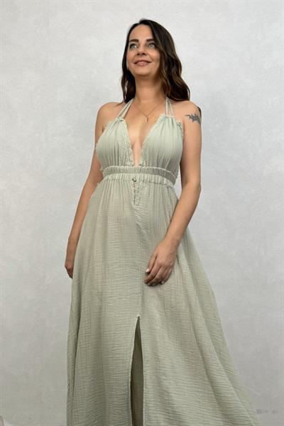 Blanca Lilith Elbise - Sea Green Su Yeşili