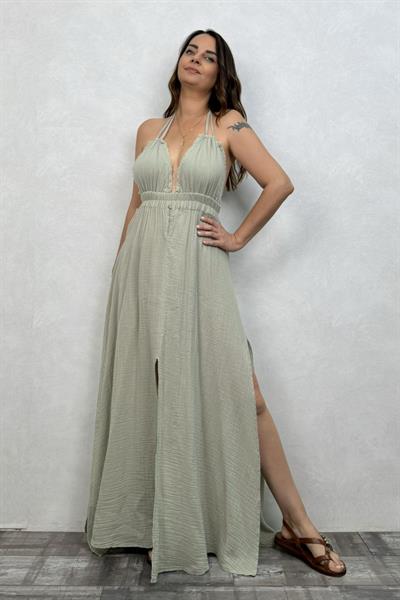 Blanca Lilith Elbise - Sea Green Su Yeşili