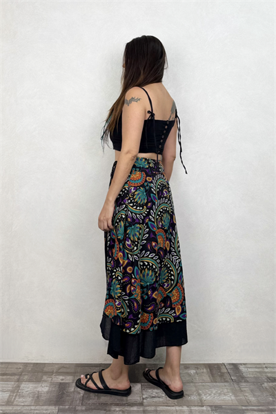 Lucia Anvelop Etek - Siyah