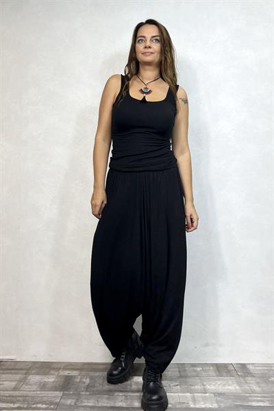 Megi Salaş Şalvar - Siyah