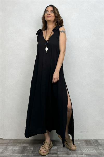 Blanca Minerva Elbise - Siyah